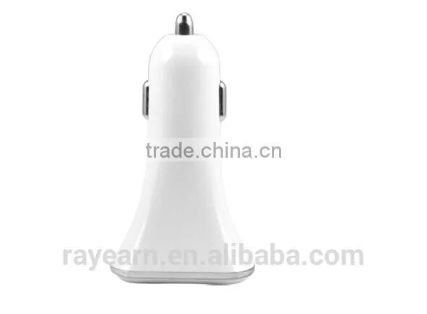 Three USB Port Quick Charge Car Charger For Smart Phones And Tablets With Good Quality And Durability Use photo-3