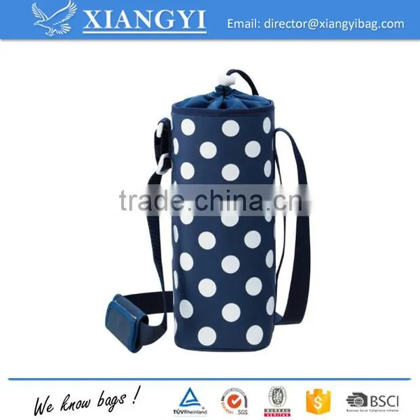 Fashionable shoulder strap single water bottle cooler bag 1bottle wine cooler bag for outdoor activities                        
                                                                                Supplier's Choice