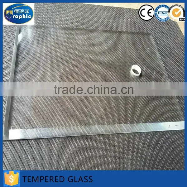 8mm Thick Chemical Resistant Tempered Glass Plate on Sale Supplier's Choice
