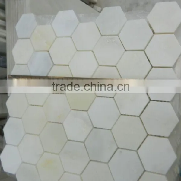Wholesale Top Quality Natural White Marble Mosaic on Sale photo-5
