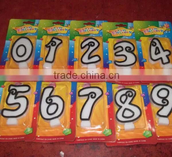 Number Shaped Candles For Wedding Favors photo-4