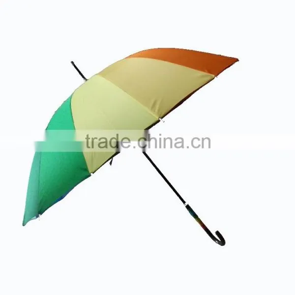 14colors Promotional Rainbow Mini Golf Straight Couple Umbrella photo-3