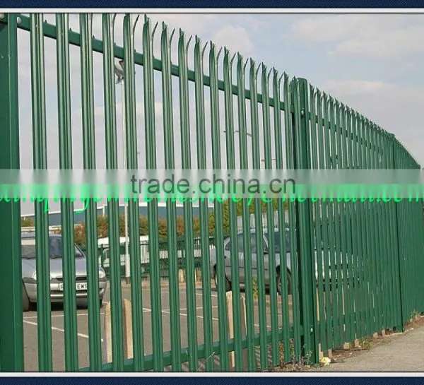 Galvanized Palisade Fence/PVC Palisade Fence