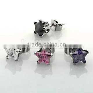 steel earring studs
