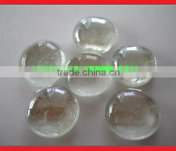 Black Colored Decorative Fire Pit Cashew Shape Glass Gems photo-3