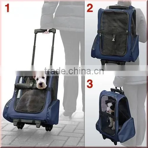 Pet Trolley Bag With Wheels