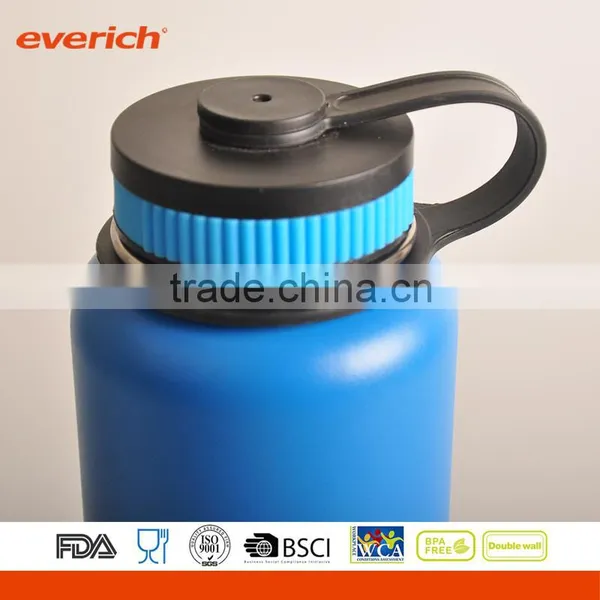 New Design Double Wall 40oz Insulated Wide Mouth Stainless Steel Water Bottle Quality Assured photo-3