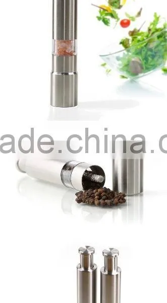 High Quality Top Sale Stainless Steel Salt and Pepper Mill With Manual Button photo-6
