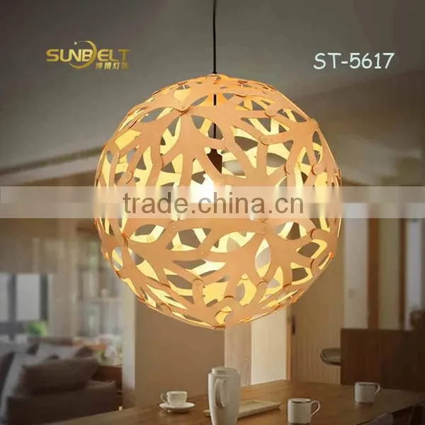 ST-5617- L Sunbelt 2015 Hot Sale American Wooden Ball Pendant Lamp,Creative Lamp Office,reding Room Decoration photo-6