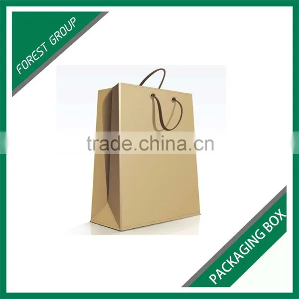 RECYCLED KRAFT PAPER MADE PERFUME BOTTLES PACKING BAG FOR SHOPPING photo-5