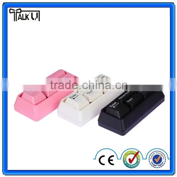 Money Saving 3 in 1 Multifuntional Keyboard Office Stationery, Useful Brush Stapler Paper Punch Office Stationery photo-6