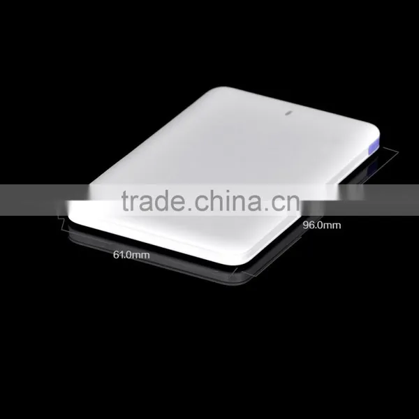 (High Performance) Credit Card Sized Power Bank Wallet Power Bank 2500mah Portable Power Bank photo-5