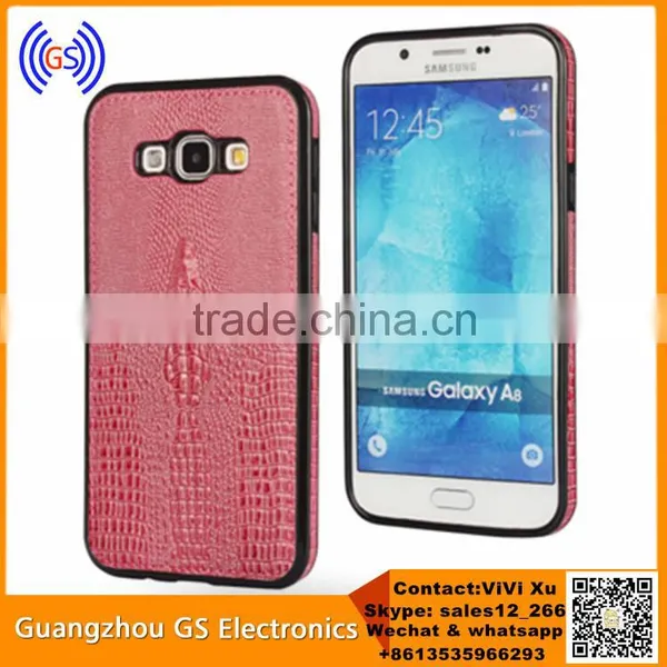 Stock Alligator Skin Leather Cell Phon Mobile Phone Case For Iphone 6S photo-3