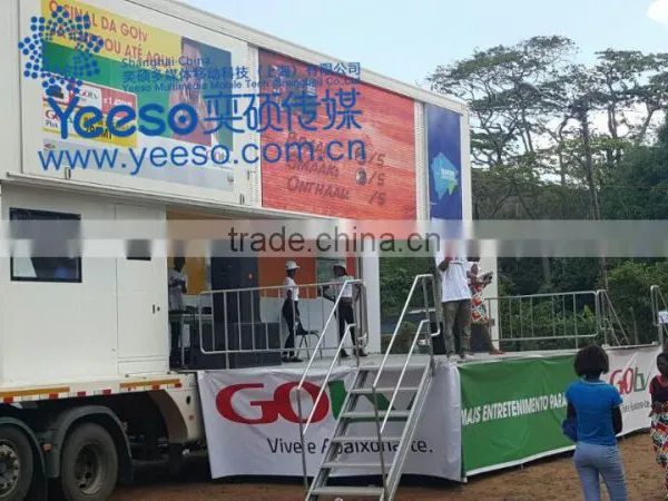 YEESO Outdoor Mobile Led Advertising Stage Container,YES-C40 LED Container for Sale! photo-2