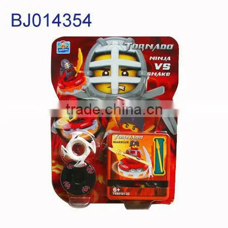 Happy Kids Toy Creative Intelligent Block House/ Diy Ninja House and Top photo-4