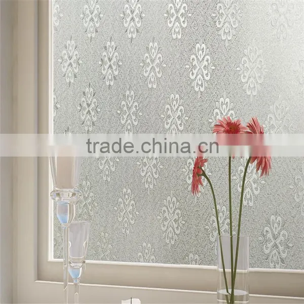 China Supplier Pvc Self Adhesive Vinyl/ Patterned/tinted Decorative Glass Window Film photo-3