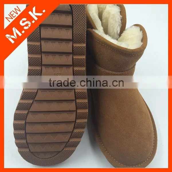 Finest Material Top Quality Superior Womens Ankle Snow Boots for Sale photo-4