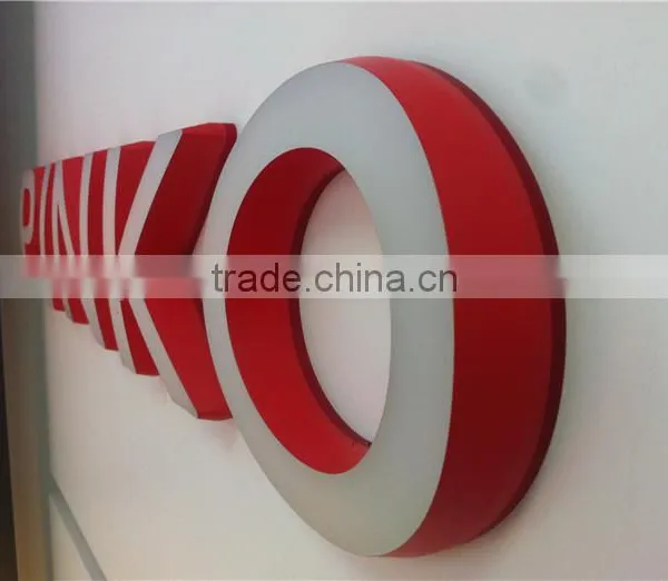 Waterproof Laser Cutting Led Acryl Wall Sign Board photo-2