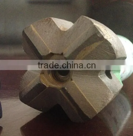 7 Degree 11 Degree and 12 Degree Tapered Button Cross Bits With Carbide photo-2
