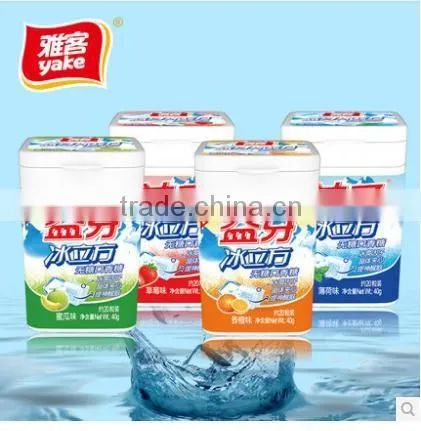 40g Strong Mint Refreshing Xylitol Chewing Gum photo-6