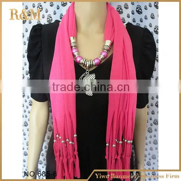 Most Popular High Safety Jewelry Pendant Scarves for Wholesale photo-6