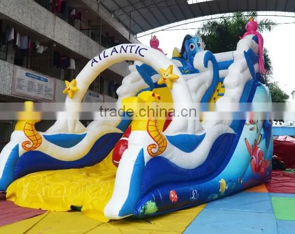 Giant Inflatable Seaworld Slide for Slide photo-2