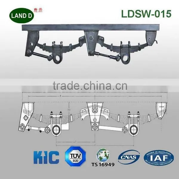 Semi-Trailer Trx Suspension Trainer in Suspension System Cast Suspension