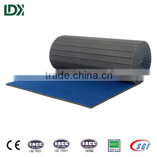 Hot Sale Flexi Roll Tatami Judo Mats With Carpet Surface