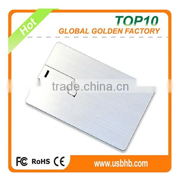 High-end Metal Credit Card Usb Flash Drive for Business Gift photo-3