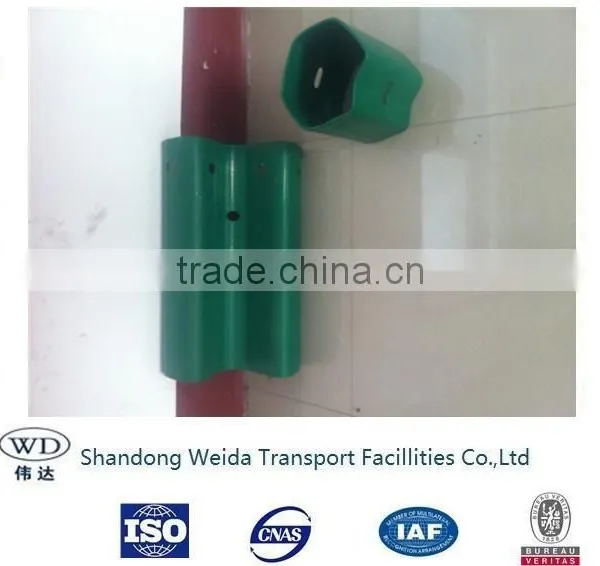 Powder Coated Steel Highway Guardrail Beams Anti Corrosion photo-6