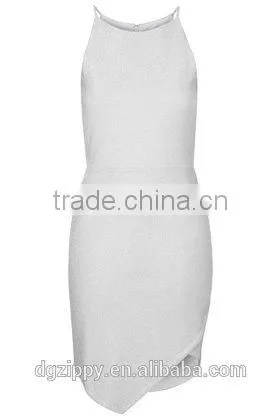 Sexy Strappy Wrap Slim Dress For Women photo-5