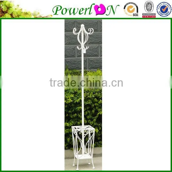 European Style Furniture Wrought Iron Coat Rack, Special Designed Living Room Clothes and Hats Stand photo-6