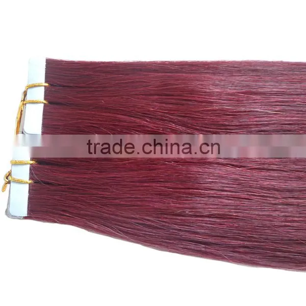 100% Remy Human Hair no Short Hair Inside Double Drawn Hair Extensions photo-3