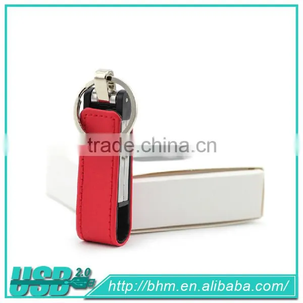 Factory Promotion Gift Leather Portable Usb Memory Disk photo-5