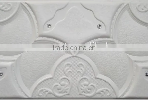 3d Leather Wall Panel High Quality Interior Wall Material/ Leather Carving, Bedside Background
