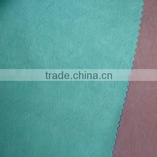 Yang Buck Embossed PU Leather for Shoe Upper Material Usage photo-4