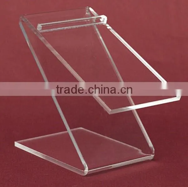 Transparent High Heel Shoes Display Acrylic Shoes Holder
