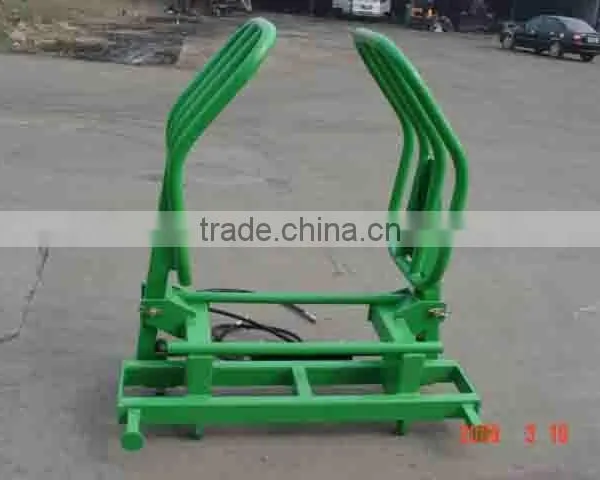 Tractor Round Bale Gripper Hydrulic Bale Gripper for Front End Loader Forklift Attachment photo-2