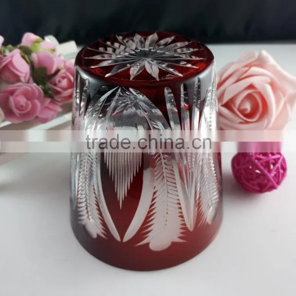 400ml Beautiful Crystal Cup Glass Cup for Wedding Party and Home photo-3