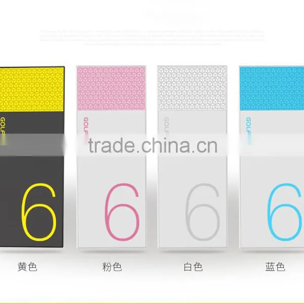 GOLF HIVE Honeycomb Series Power Bank 3000mAh / 5000 MAh / 6000 MAh Universal Charger Portable External Battery Powerbank photo-4