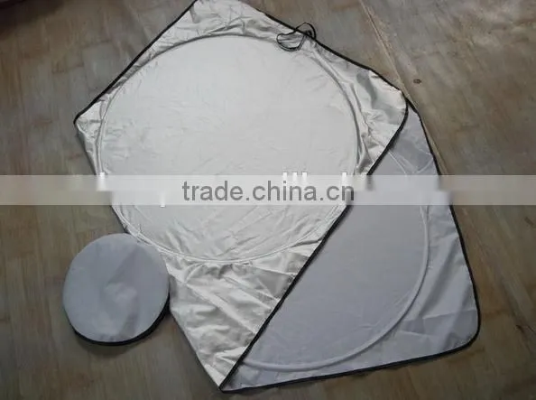 Car Sunshade/nylon Front Sunshade/customized Printing Logo for Promotion Gift photo-5
