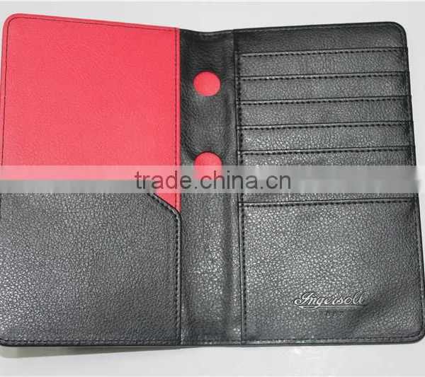 New Arrived Leather Passport Holder With Multi-function Pocket,Beautifully Made Passport Cover/travel Wallet With Custom Logo photo-3
