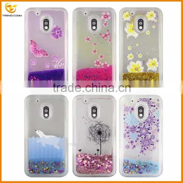 China Supplier Glitter Liquid Tpu Cover Case for Moto g4 photo-6