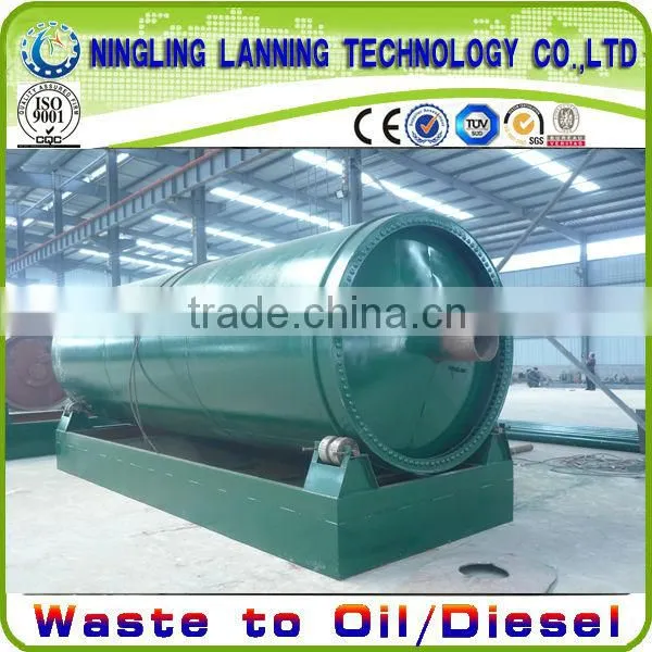 16mm Thickness Reactor Waste Rubber Pyrolysis Equipment photo-6