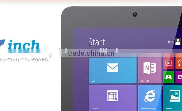 Cheapest 7inch Intel BayTrail-T Z3735G Quad-core 1.8Ghz BayTrail Tablet pc 7" photo-2