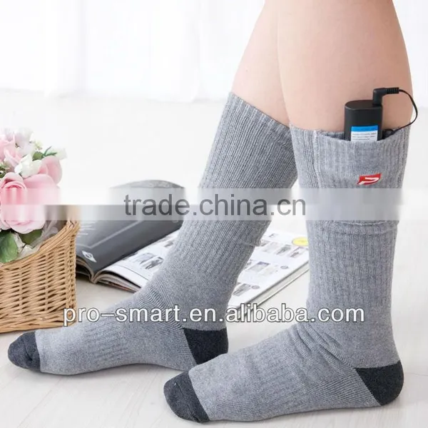 3.7v Heated Socks Carbon Fiber Fabric Socks Wholesale