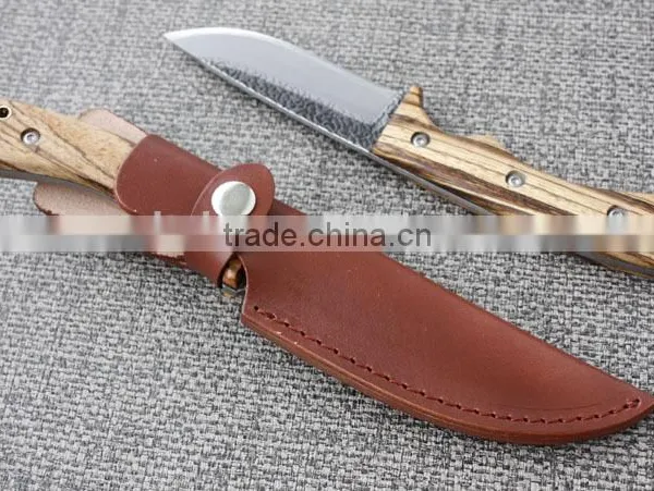 OEM Fixed Knife Handmade With Wood Handle UD50088 photo-5