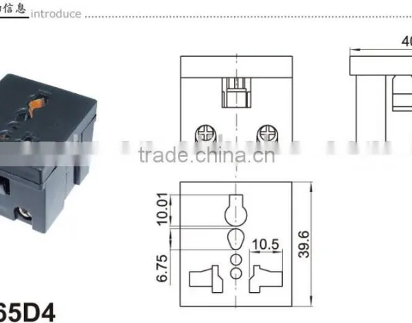 Power Outlet Socket,Female DC Adapter Connecotr for the Security Products photo-5