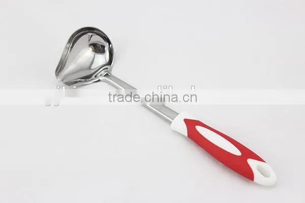 New Plastic Corn Handle Stainless Steel Kitchen Utensil Gravy Ladle Tasting Ladle photo-6