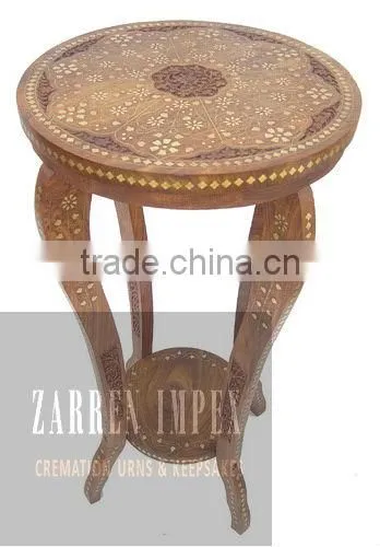 Wooden Table Hand Carved